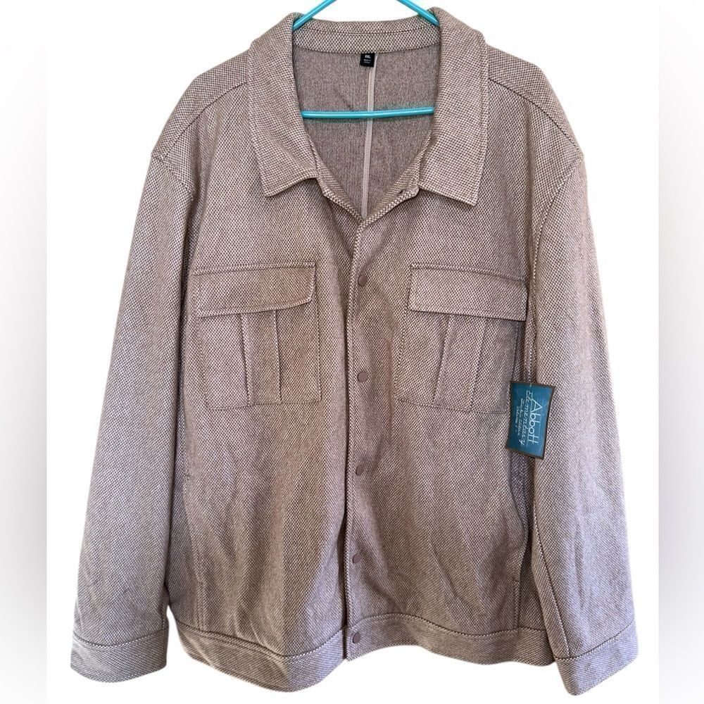 NWT Abbott Elementary Snap Front Trucker Jacket Sz XXL